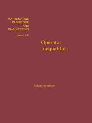 cover image of Operator Inequalities